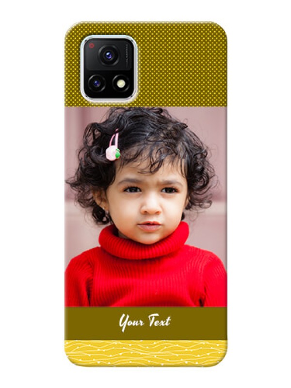 Custom Vivo Y72 5G custom mobile back covers: Simple Green Color Design