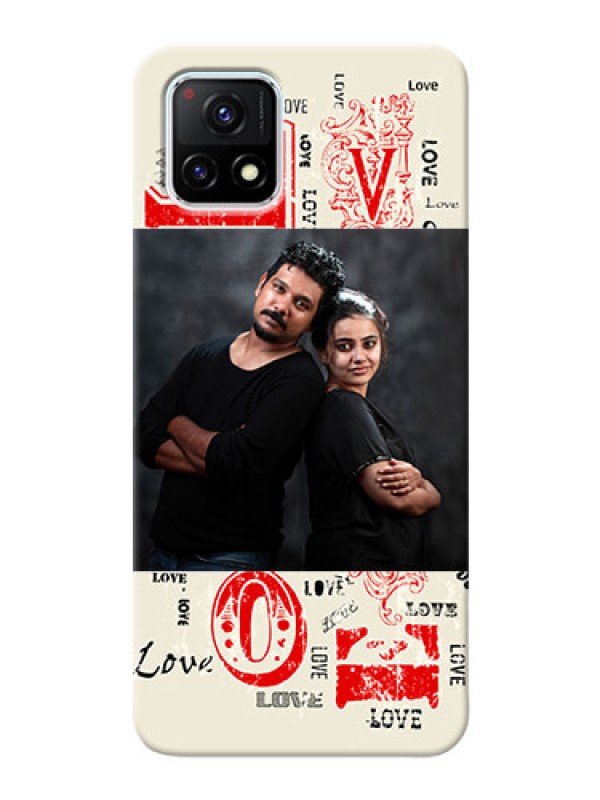 Custom Vivo Y72 5G mobile cases online: Trendy Love Design Case