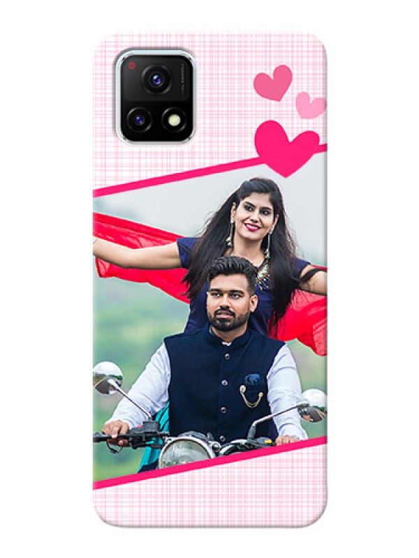 Custom Vivo Y72 5G Personalised Phone Cases: Love Shape Heart Design