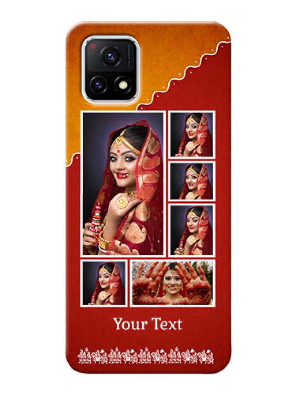 Custom Vivo Y72 5G customized phone cases: Wedding Pic Upload Design