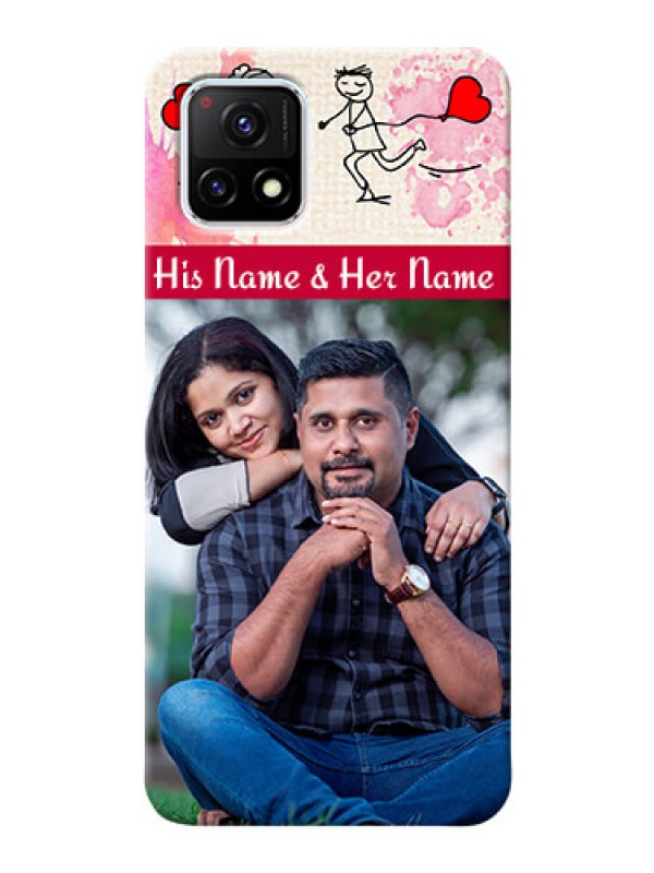 Custom Vivo Y72 5G phone back covers: You and Me Case Design