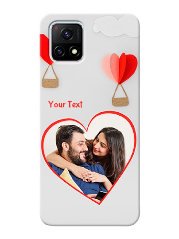 Custom Vivo Y72 5G Phone Covers: Parachute Love Design