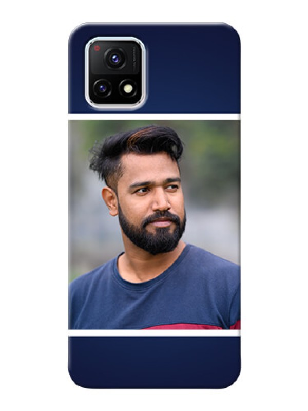 Custom Vivo Y72 5G Mobile Cases: Simple Royal Blue Design