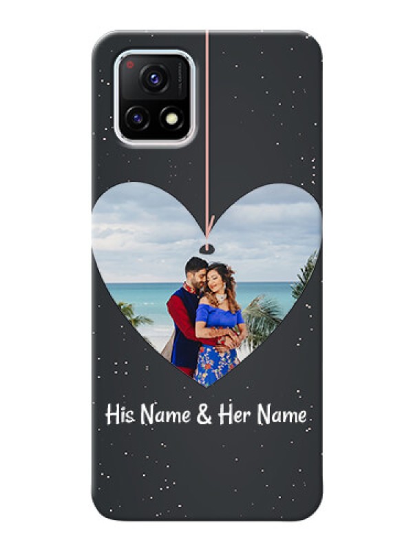 Custom Vivo Y72 5G custom phone cases: Hanging Heart Design