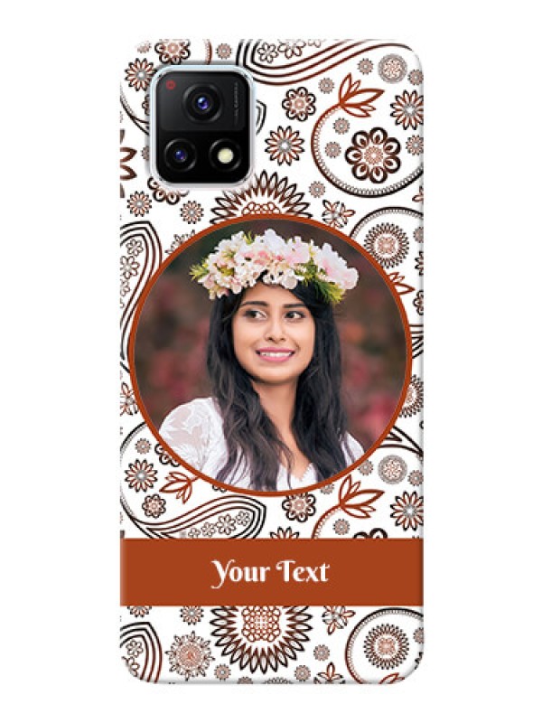 Custom Vivo Y72 5G phone cases online: Abstract Floral Design 