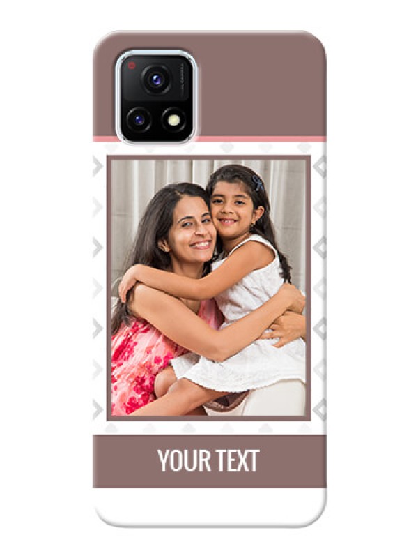 Custom Vivo Y72 5G custom back covers: Simple Diamond Design