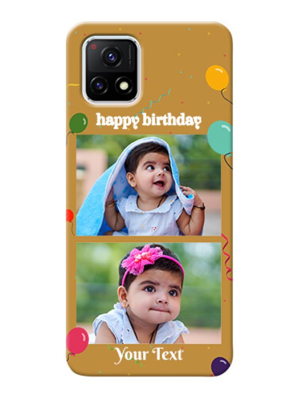 Custom Vivo Y72 5G Phone Covers: Image Holder with Birthday Celebrations Design