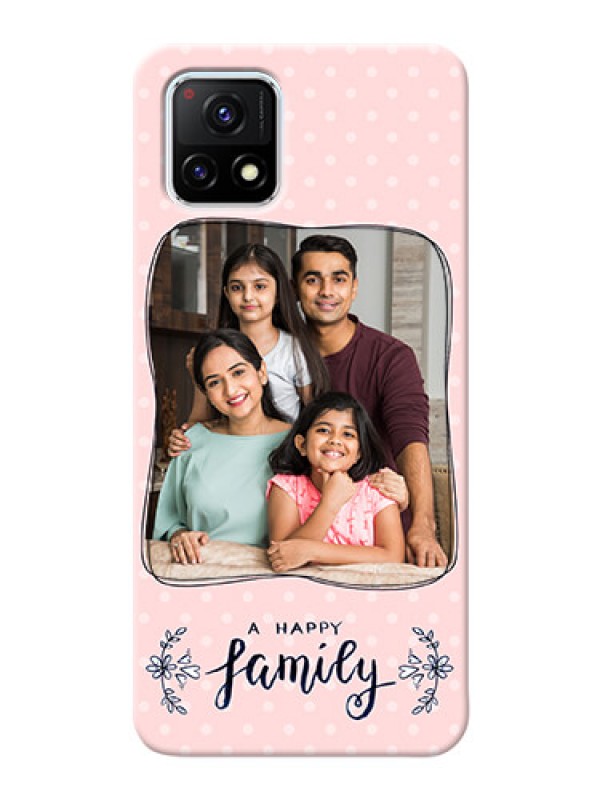 Custom Vivo Y72 5G Personalized Phone Cases: Family with Dots Design