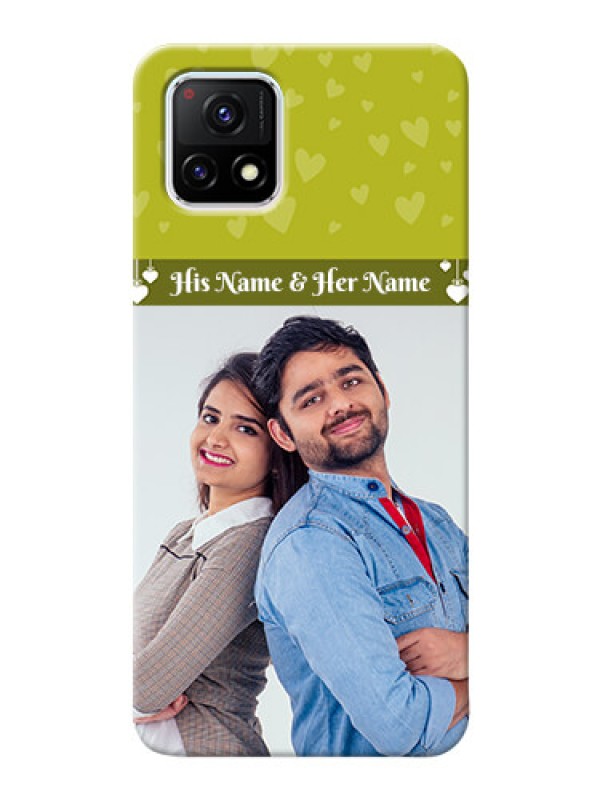Custom Vivo Y72 5G custom mobile covers: You & Me Heart Design