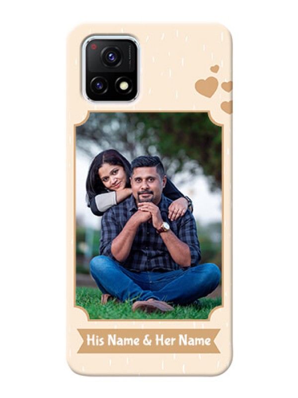 Custom Vivo Y72 5G mobile phone cases with confetti love design 