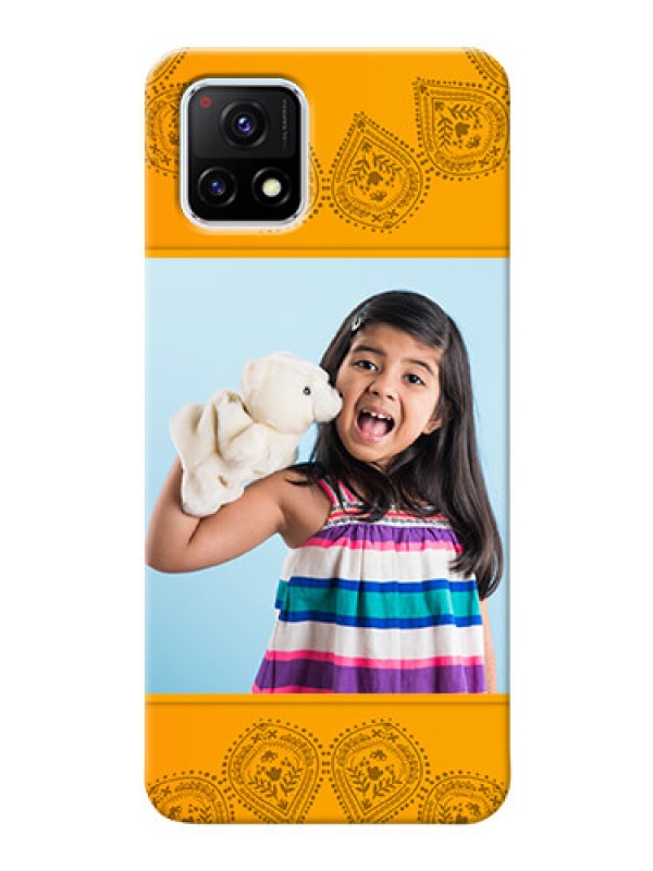 Custom Vivo Y72 5G custom mobile back covers: Photo Wedding Design 