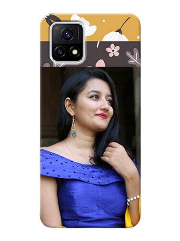 Custom Vivo Y72 5G mobile cases online: Stylish Floral Design