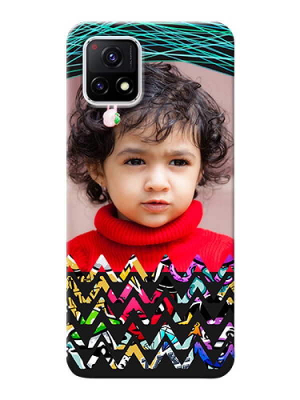 Custom Vivo Y72 5G personalized phone covers: Neon Abstract Design