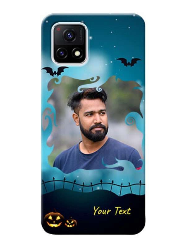 Custom Vivo Y72 5G Personalised Phone Cases: Halloween frame design