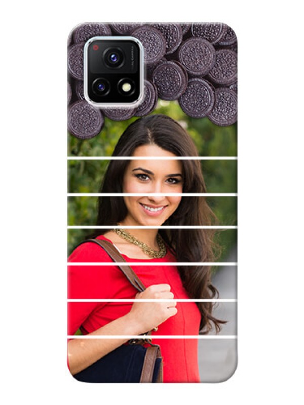 Custom Vivo Y72 5G Custom Mobile Covers with Oreo Biscuit Design