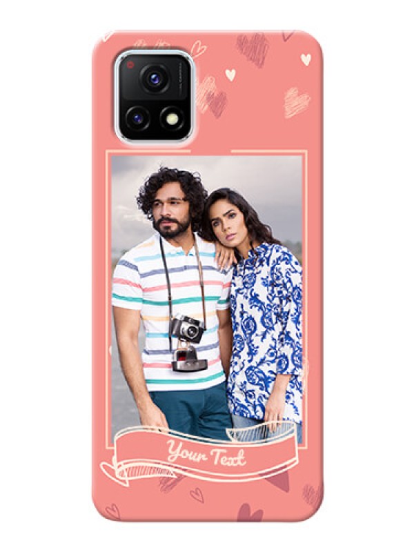 Custom Vivo Y72 5G custom mobile phone cases: love doodle art Design