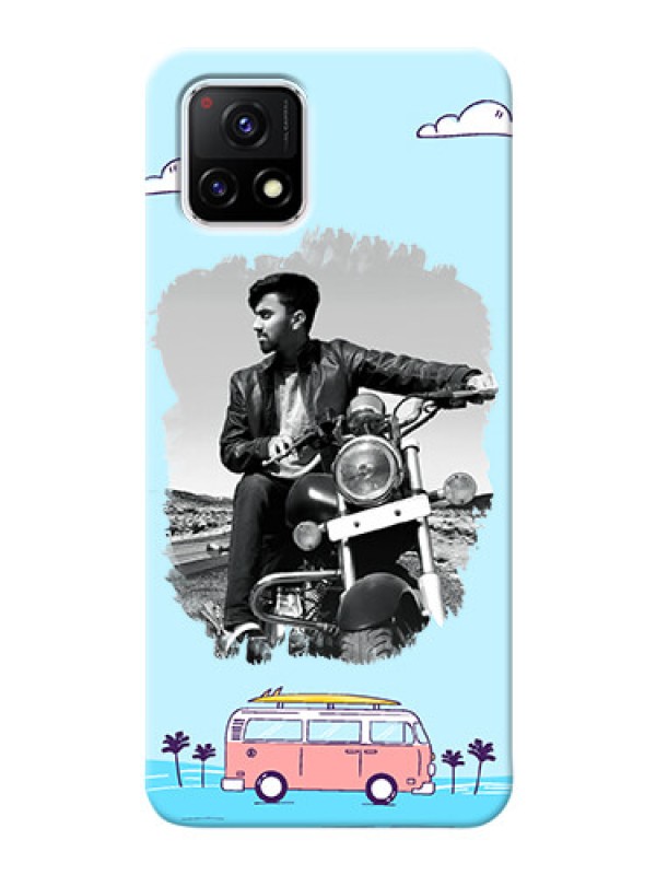 Custom Vivo Y72 5G Mobile Covers Online: Travel & Adventure Design