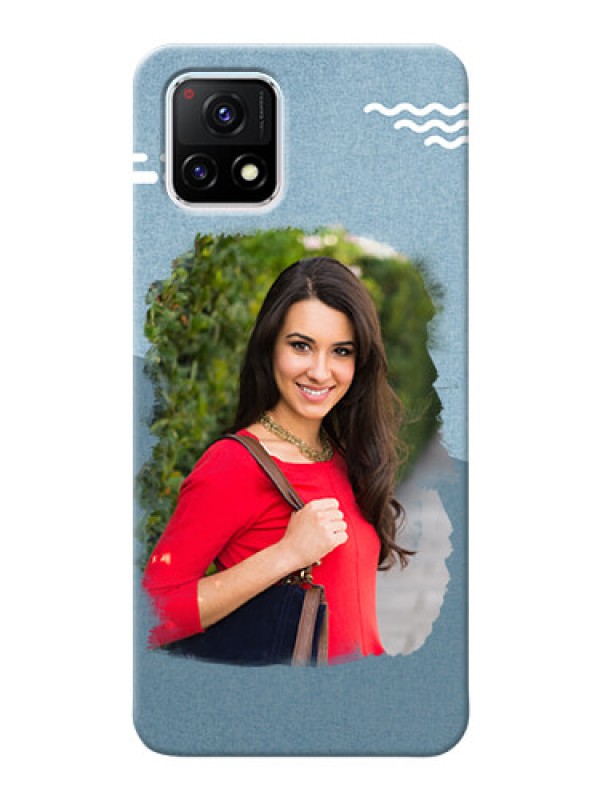 Custom Vivo Y72 5G custom mobile phone covers: Grunge Line Art Design