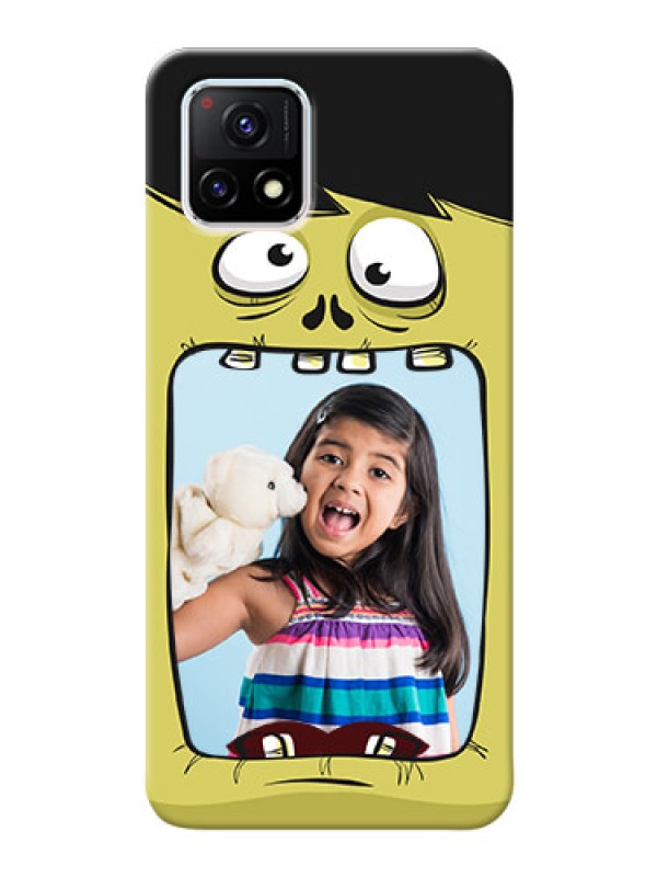 Custom Vivo Y72 5G Mobile Covers: Cartoon monster back case Design
