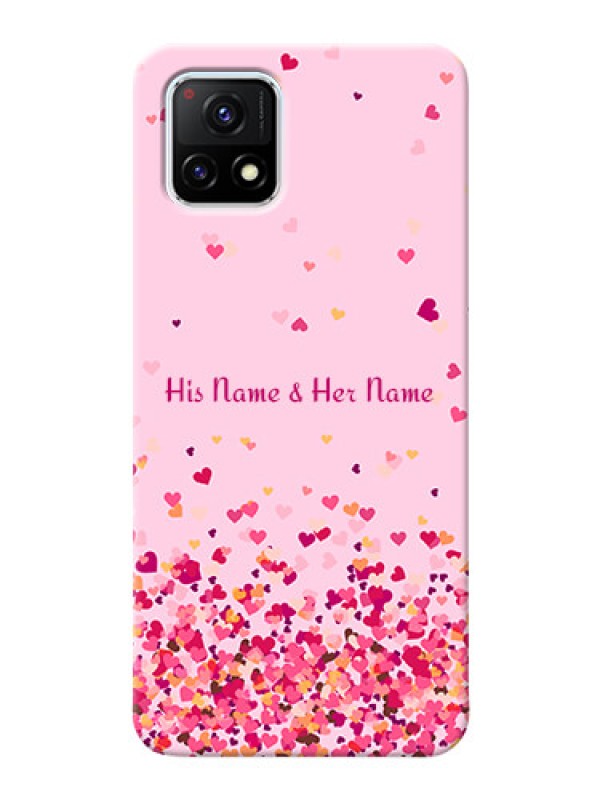 Custom Vivo Y72 5G Phone Back Covers: Floating Hearts Design