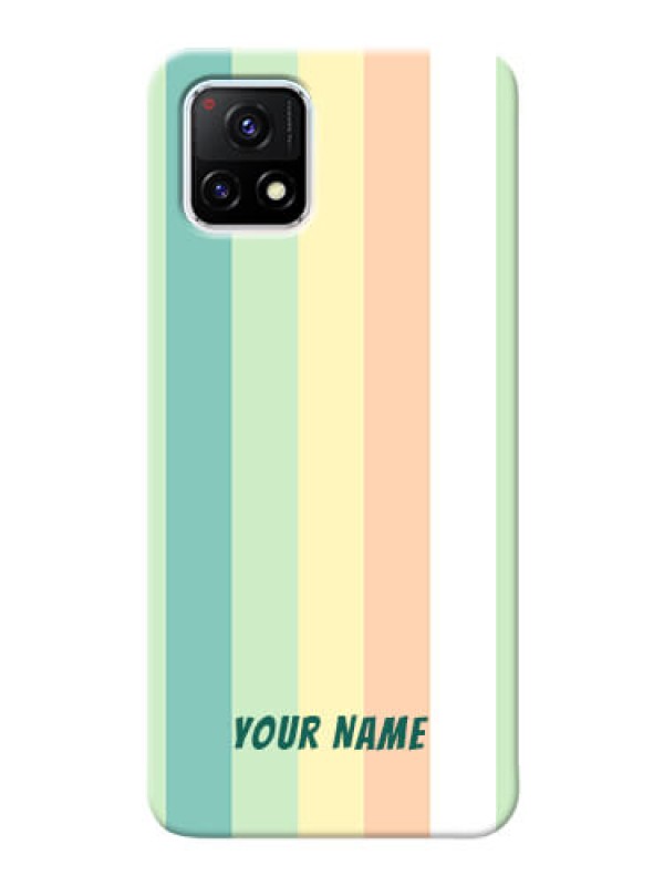 Custom Vivo Y72 5G Back Covers: Multi-colour Stripes Design