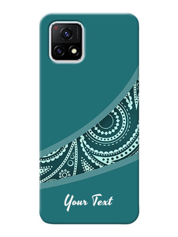 Custom Vivo Y72 5G Custom Phone Covers: semi visible floral Design