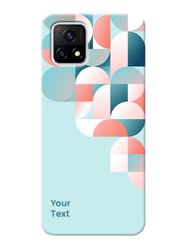 Custom Vivo Y72 5G Back Covers: Stylish Semi-circle Pattern Design