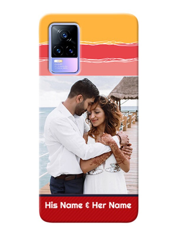 Custom Vivo Y73 custom mobile phone covers: Colorful Case Design