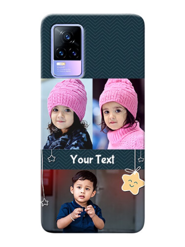 Custom Vivo Y73 Mobile Back Covers Online: Hanging Stars Design