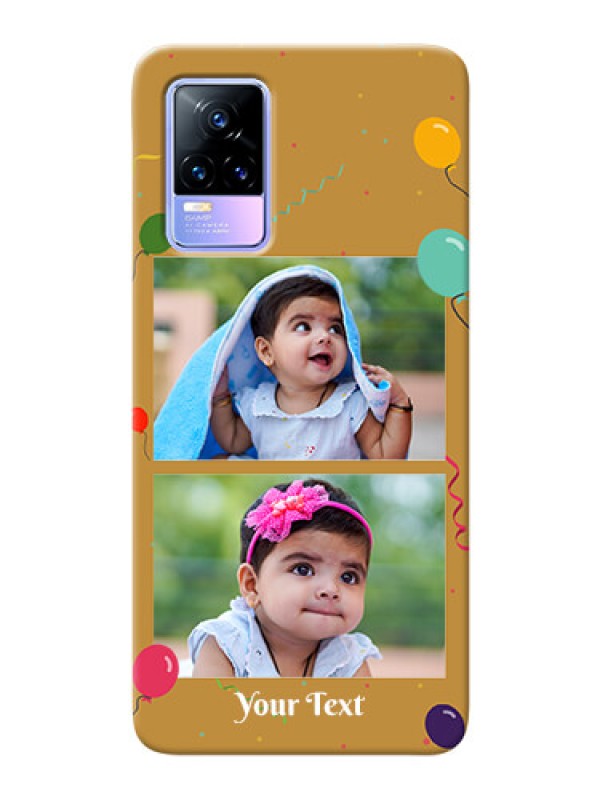 Custom Vivo Y73 Phone Covers: Image Holder with Birthday Celebrations Design