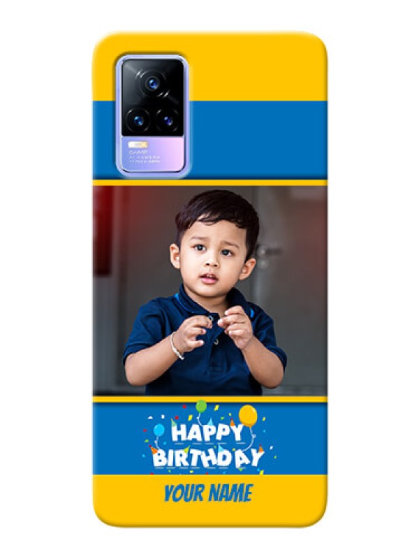 Custom Vivo Y73 Mobile Back Covers Online: Birthday Wishes Design