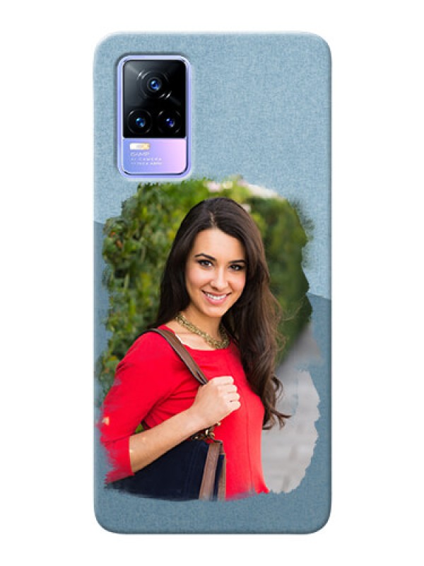 Custom Vivo Y73 custom mobile phone covers: Grunge Line Art Design