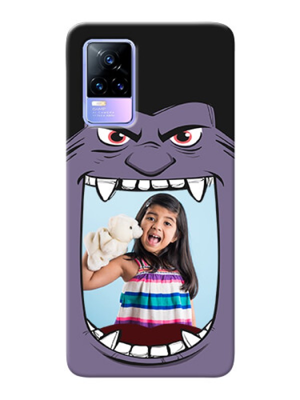 Custom Vivo Y73 Personalised Phone Covers: Angry Monster Design