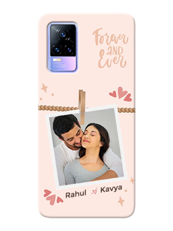 Custom Vivo Y73 Phone Back Covers: Forever and ever love Design