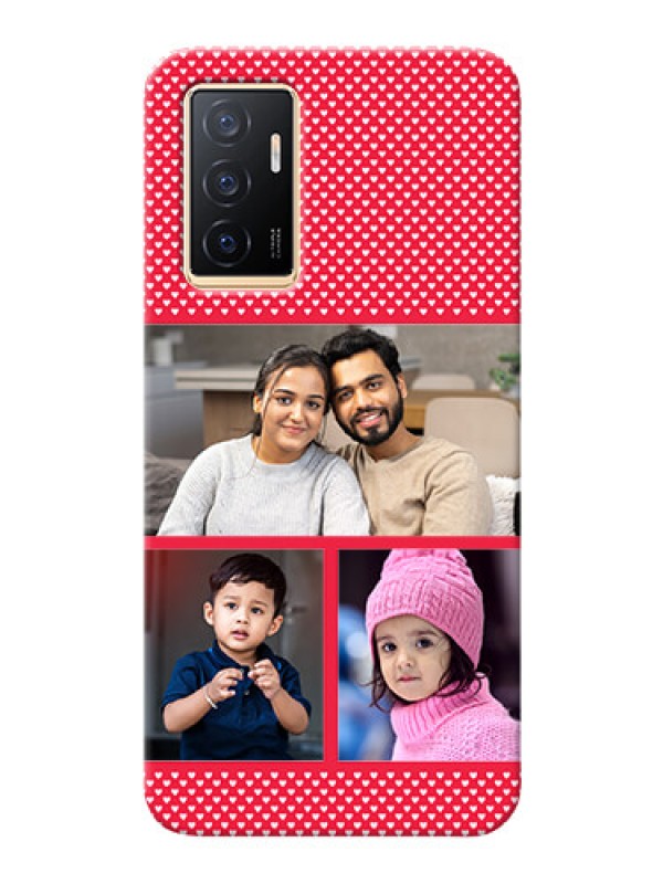 Custom Vivo Y75 4G mobile back covers online: Bulk Pic Upload Design