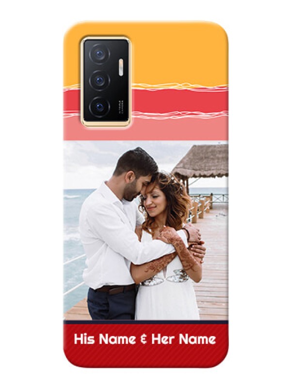 Custom Vivo Y75 4G custom mobile phone covers: Colorful Case Design