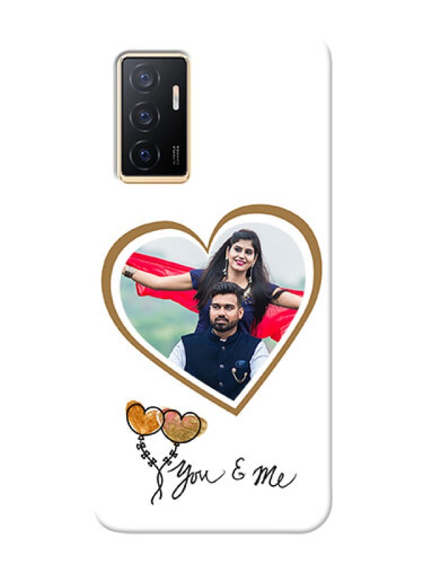 Custom Vivo Y75 4G customized phone cases: You & Me Design