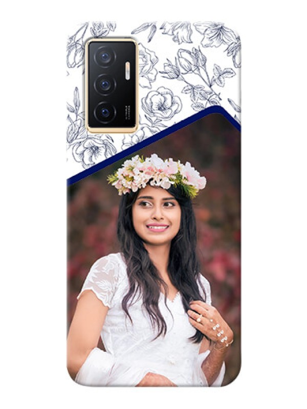 Custom Vivo Y75 4G Phone Cases: Premium Floral Design