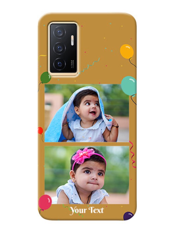 Custom Vivo Y75 4G Phone Covers: Image Holder with Birthday Celebrations Design