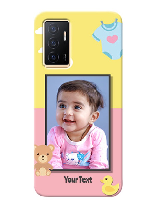 Custom Vivo Y75 4G Back Covers: Kids 2 Color Design