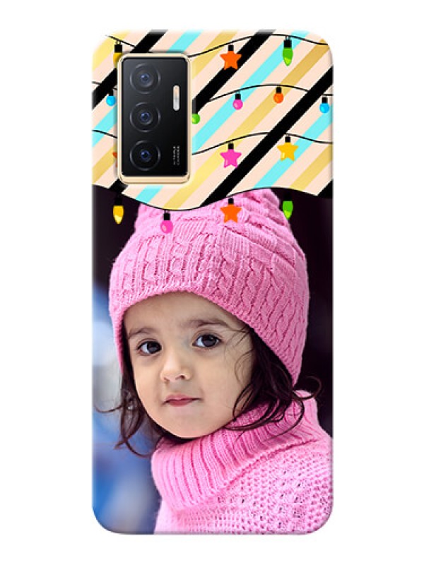 Custom Vivo Y75 4G Personalized Mobile Covers: Lights Hanging Design