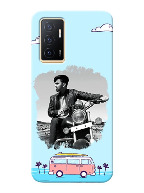 Custom Vivo Y75 4G Mobile Covers Online: Travel & Adventure Design