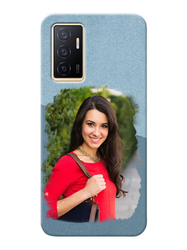 Custom Vivo Y75 4G custom mobile phone covers: Grunge Line Art Design