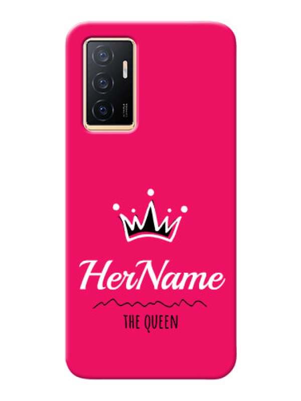 Custom Vivo Y75 4G Queen Phone Case with Name