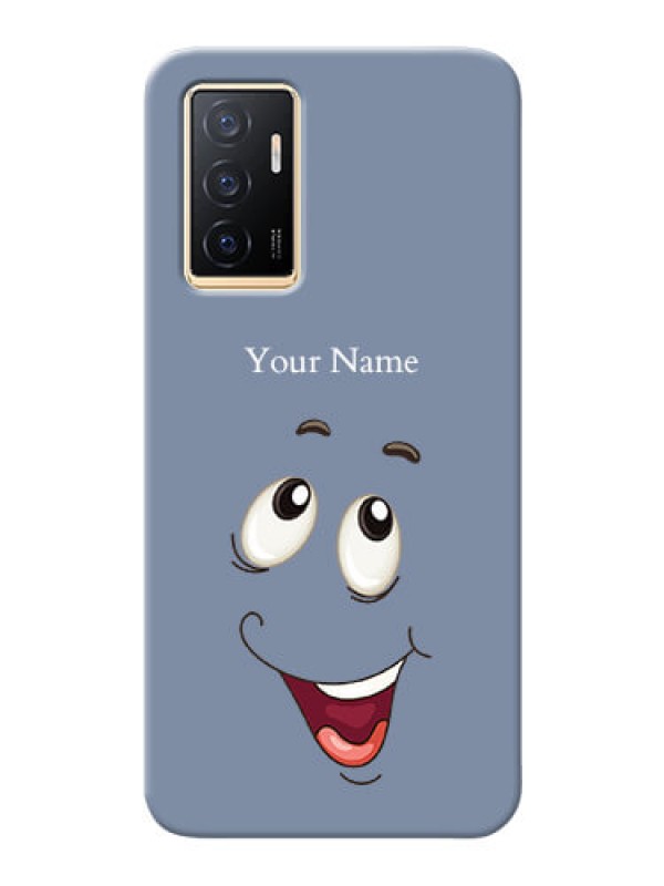 Custom Vivo Y75 4G Phone Back Covers: Laughing Cartoon Face Design