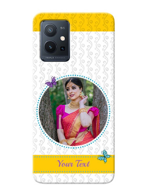Custom Vivo Y75 5G custom mobile covers: Girls Premium Case Design