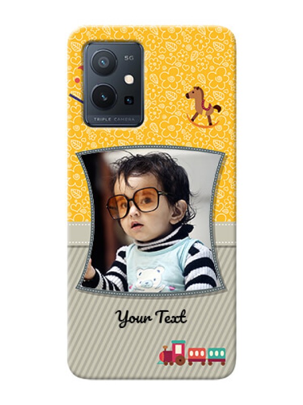 Custom Vivo Y75 5G Mobile Cases Online: Baby Picture Upload Design