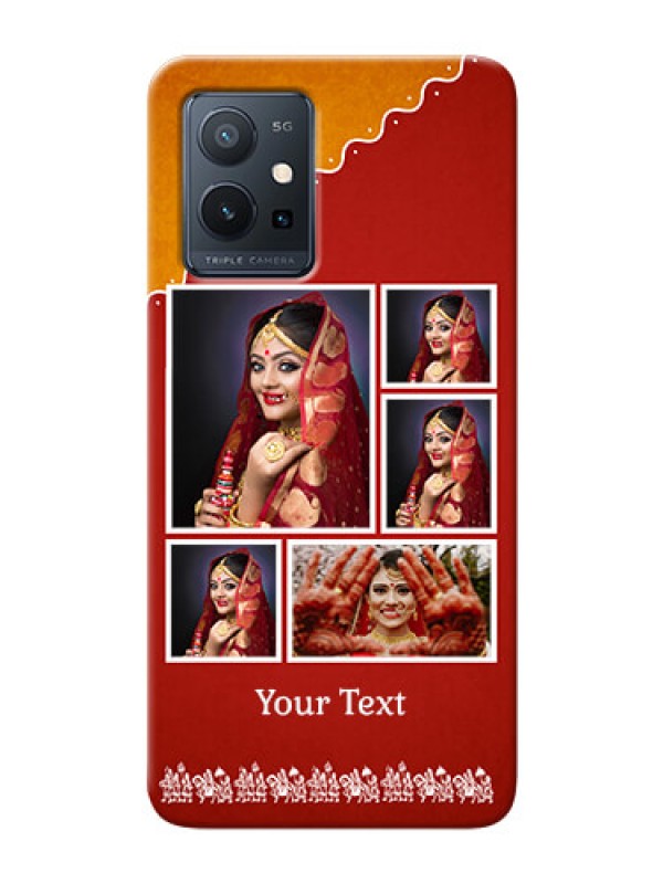 Custom Vivo Y75 5G customized phone cases: Wedding Pic Upload Design