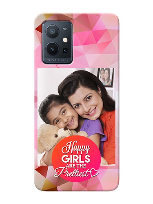 Custom Vivo Y75 5G Personalized Phone Covers: Abstract Triangle Design