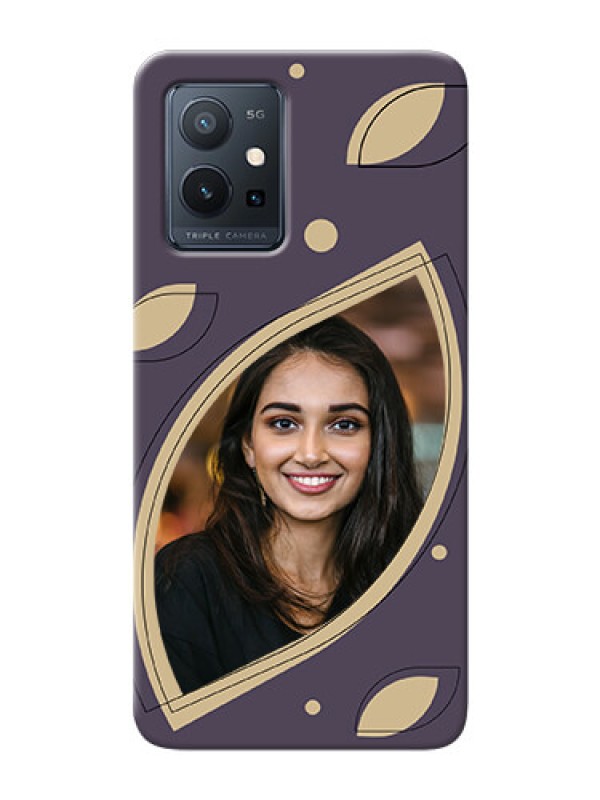 Custom Vivo Y75 5G Custom Phone Cases: Falling Leaf Design